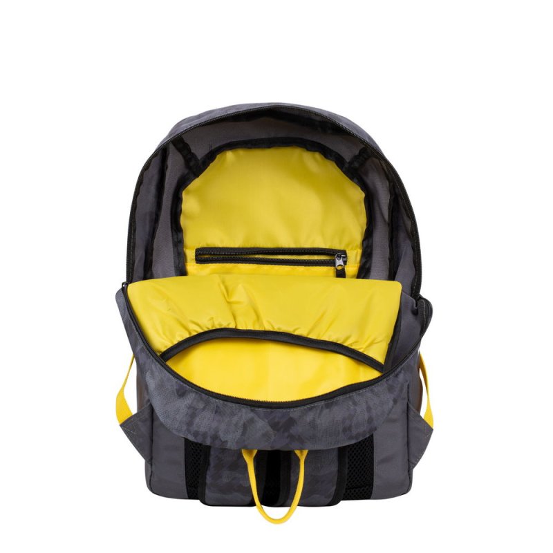 Rivacase Erebus 33,8 cm (13.3") Sac à dos Camouflage, Gris