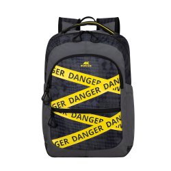 Rivacase Erebus 39,6 cm (15.6") Sac à dos Camouflage, Gris, Jaune