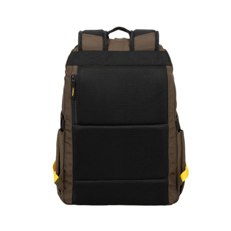 Rivacase Erebus 39,6 cm (15.6") Sac à dos Kaki, Jaune