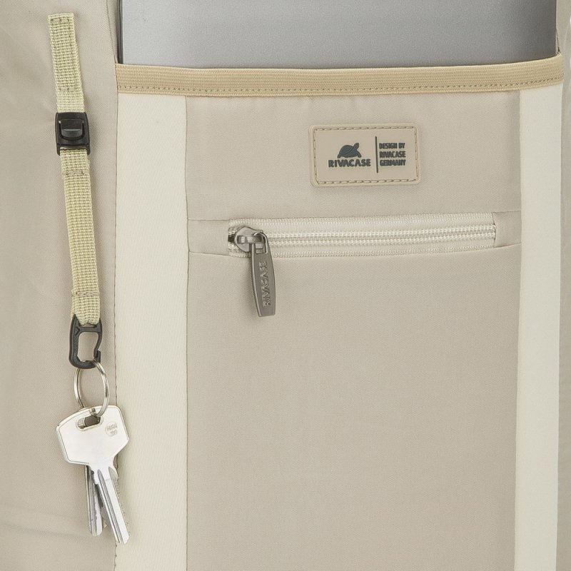 Rivacase 8912 sac à dos Sac à dos normal Gris Polyuréthane