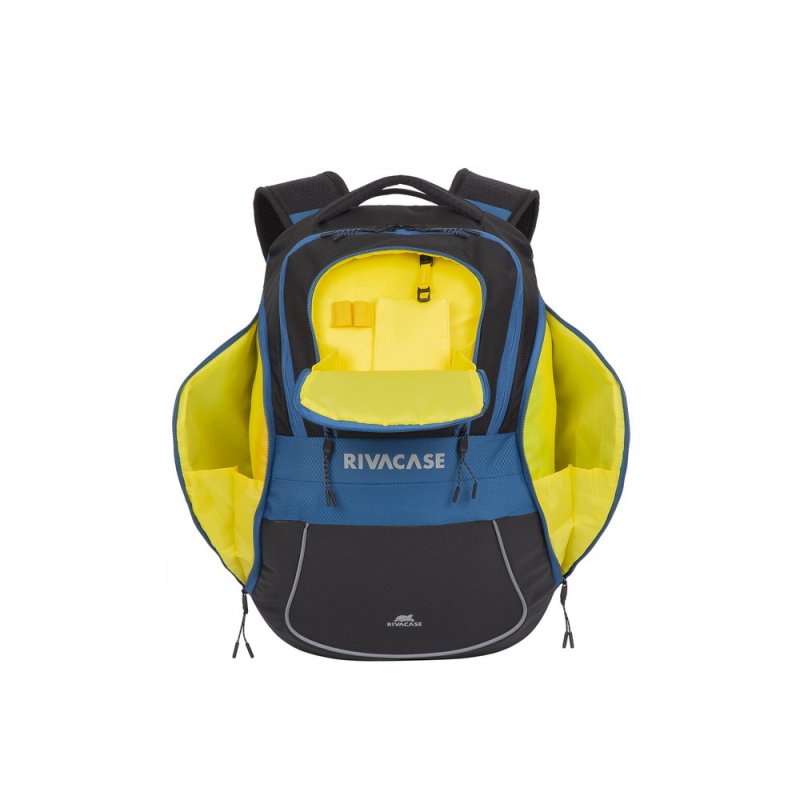 Rivacase 5225 backpack Casual backpack Black, Blue Nylon