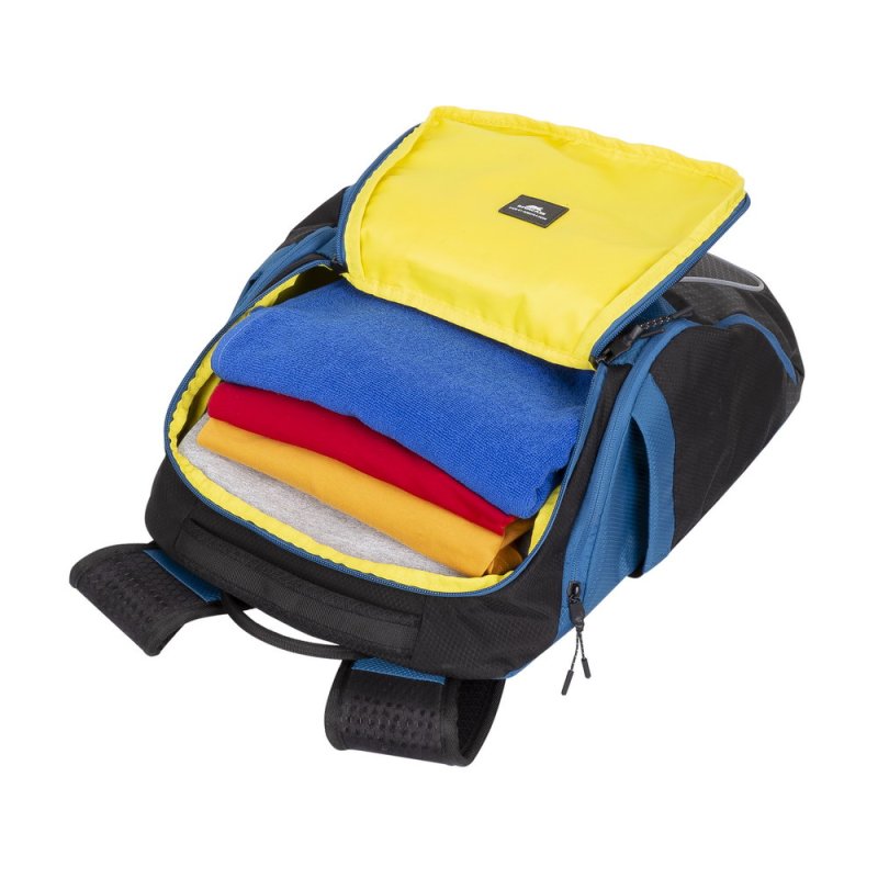 Rivacase 5225 backpack Casual backpack Black, Blue Nylon