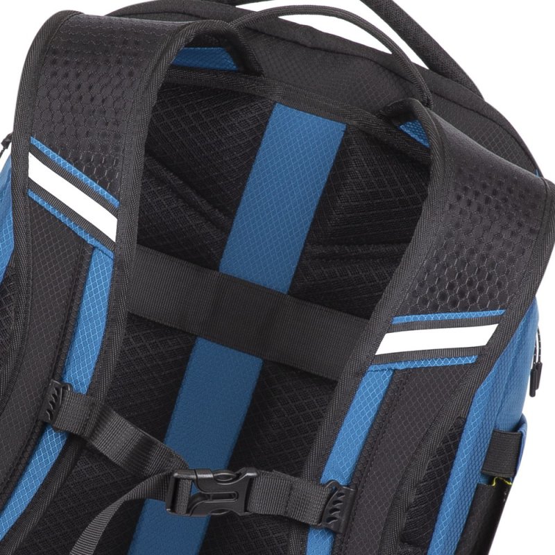 Rivacase 5225 backpack Casual backpack Black, Blue Nylon