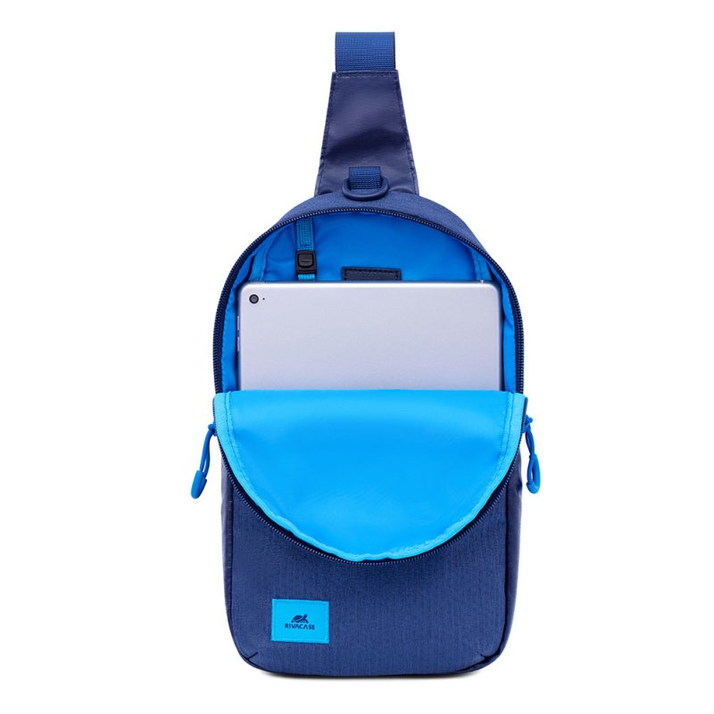 Rivacase Dijon 25.6 cm (10.1") Sling case Blue