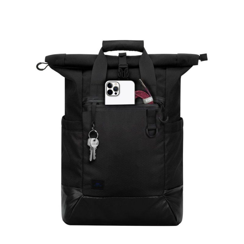 Rivacase Dijon 39.6 cm (15.6") Backpack Black