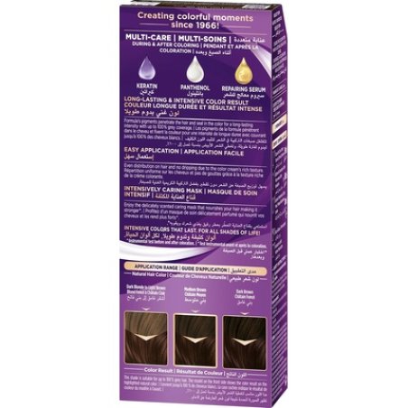 Schwarzkopf Palette Intensive Hair Colour Cream with Liquid Keratin 3-65 Dark