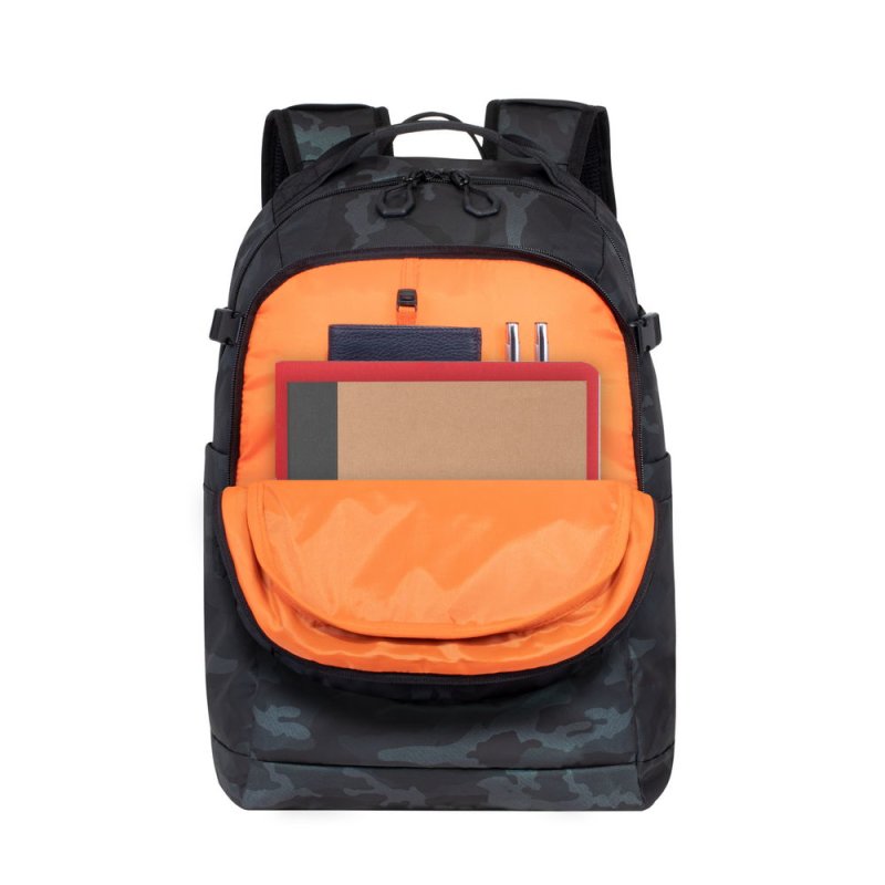 Rivacase Sherwood sac à dos Camouflage Polyester, Polyuréthane