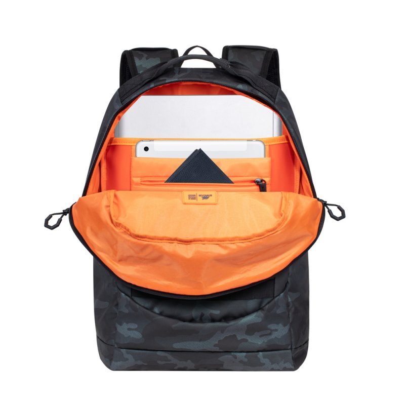 Rivacase Sherwood sac à dos Camouflage Polyester, Polyuréthane