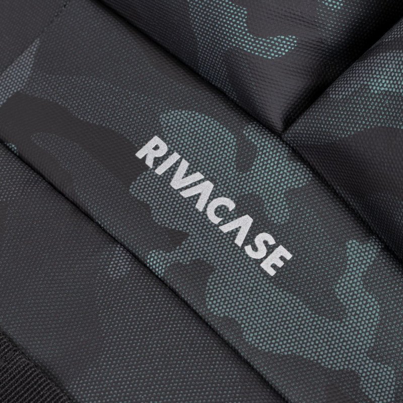 Rivacase Sherwood sac à dos Camouflage, Marine Polyester, Polyuréthane