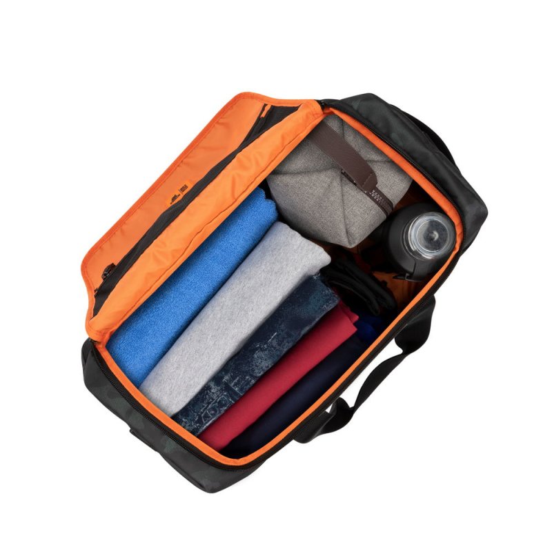 Riva Reisetasche Sherwood 30L grau camo 7641