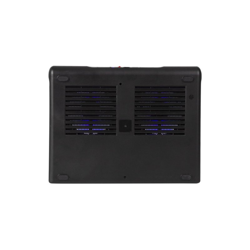 Rivacase 5557 laptop cooling pad 43.9 cm (17.3") 1100 RPM Black