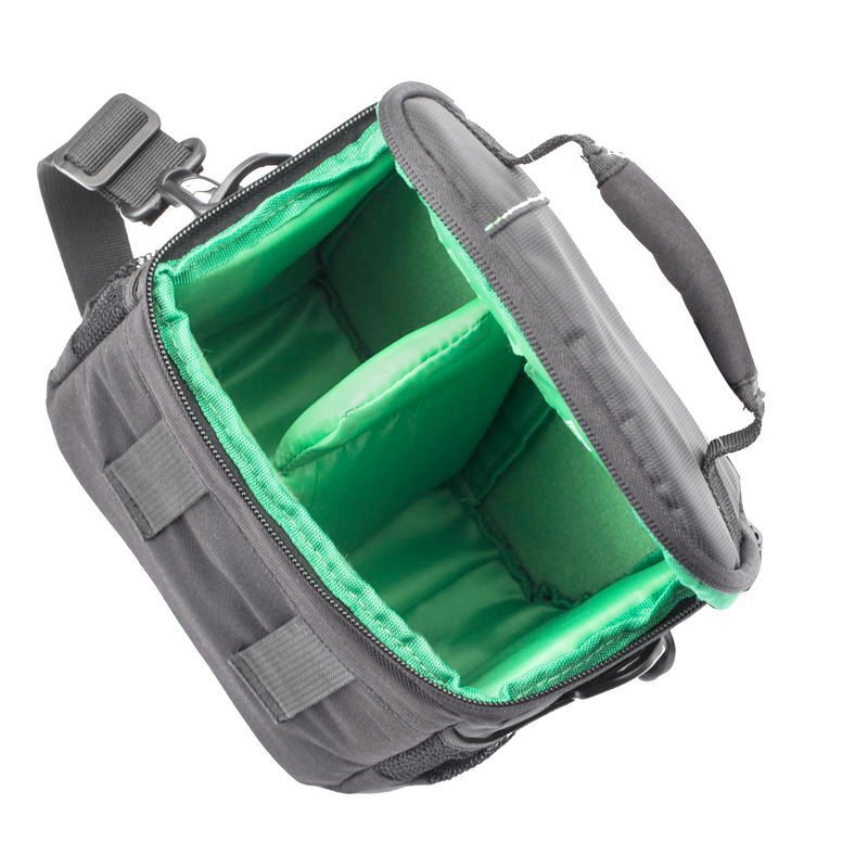 Riva Kameratasche Green Mantis 4Fächer grün/schwarz 7420