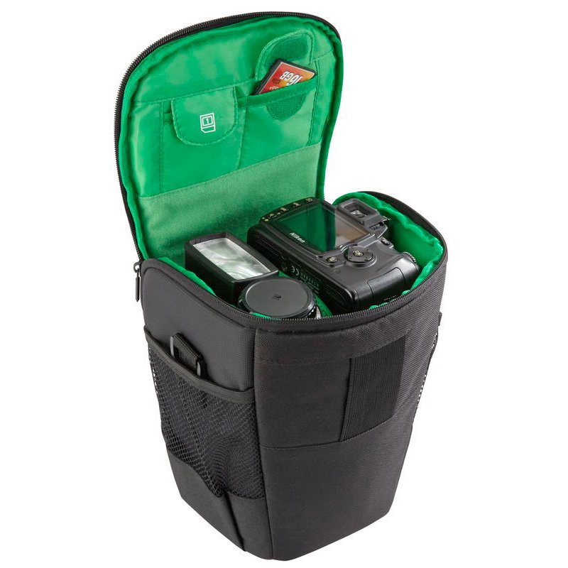 Riva Kameratasche Green Mantis 3Fächer grün/schwarz 7440