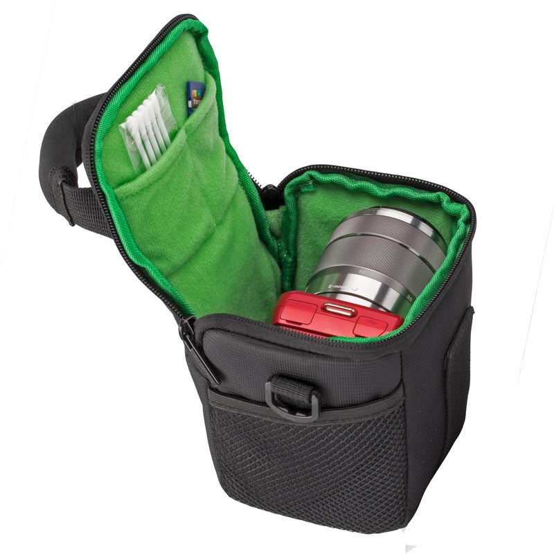 Riva Kameratasche Green Mantis 3Fächer grün/schwarz 7412