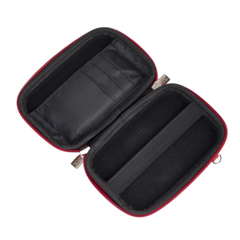 Riva Festplattentasche Davos 2,5"HDD Harts. rot 9101