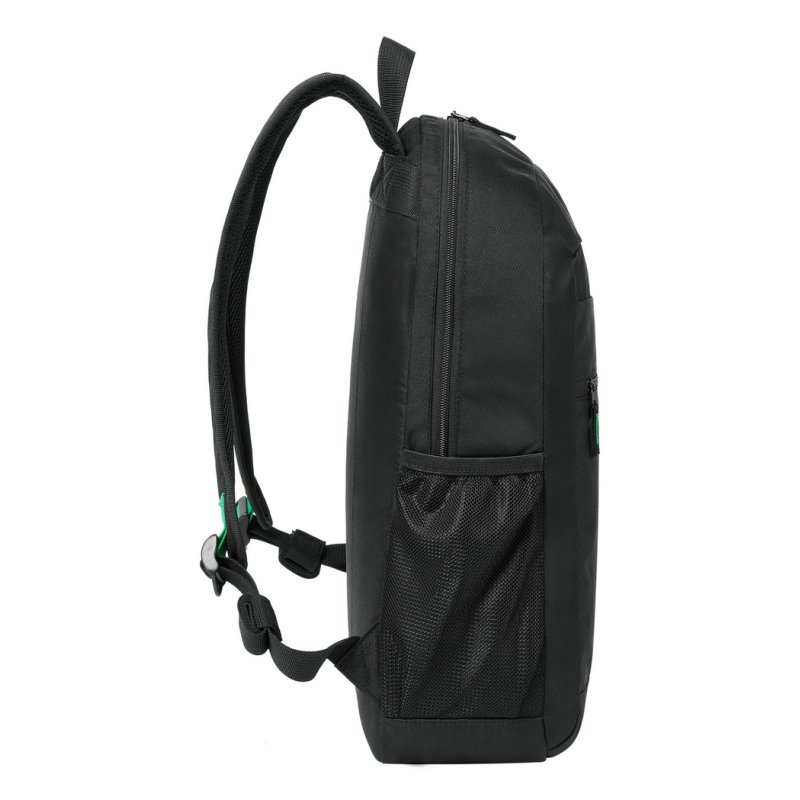 Rivacase Gremio sac à dos City backpack Noir Polyester, Polyéthylène téréphtalate recyclé (rPET)