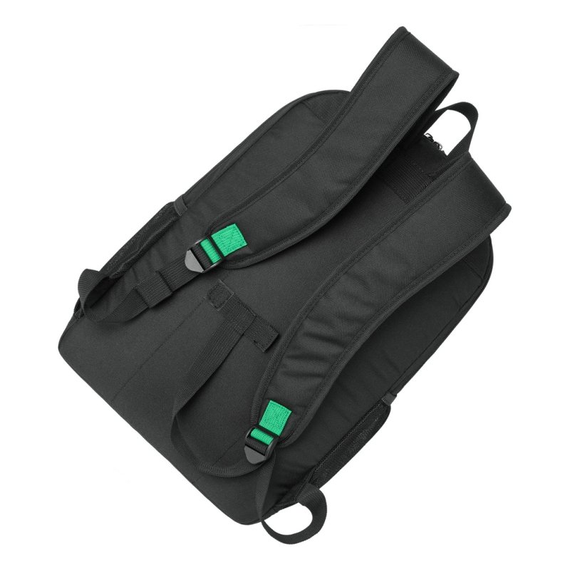 Rivacase Gremio sac à dos City backpack Noir Polyester, Polyéthylène téréphtalate recyclé (rPET)