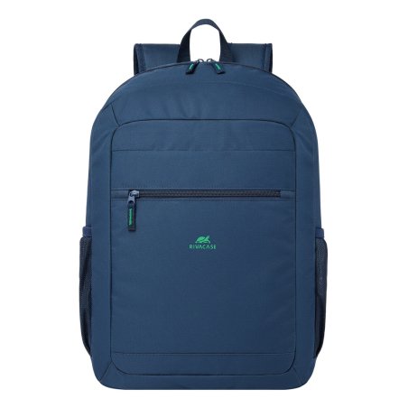 Rivacase Gremio sac à dos City backpack Bleu Polyester, Polyéthylène téréphtalate recyclé (rPET)