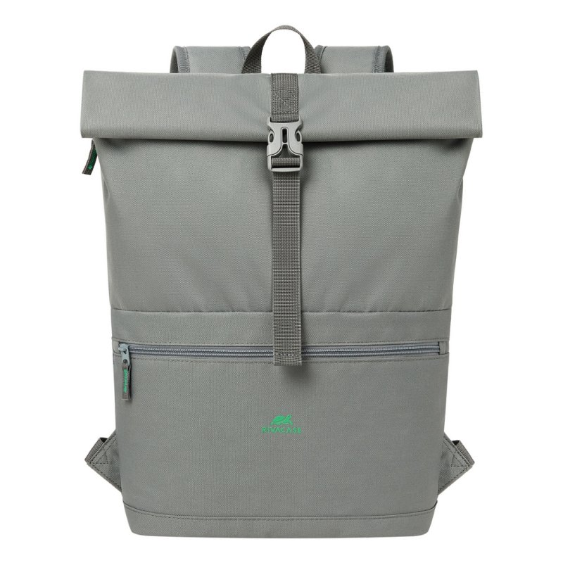Rivacase Gremio backpack City backpack Grey Polyester, Recycled polyethylene terephthalate (rPET)