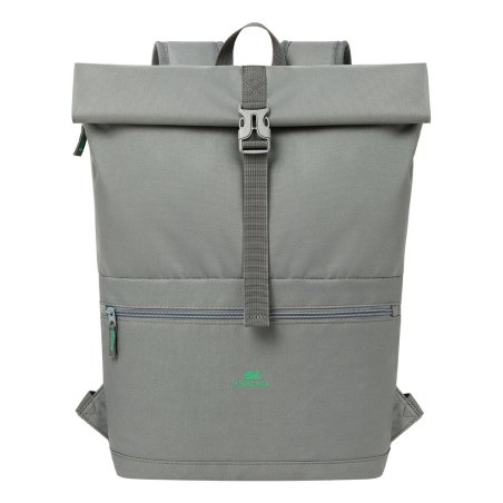 Rivacase Gremio backpack City backpack Grey Polyester, Recycled polyethylene terephthalate (rPET)