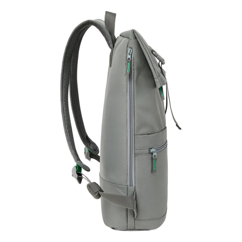 Rivacase Gremio backpack City backpack Grey Polyester, Recycled polyethylene terephthalate (rPET)