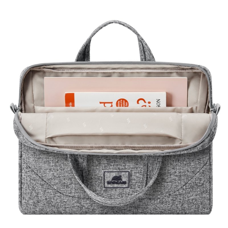 Rivacase 7921 35,6 cm (14") Sac Messenger Gris
