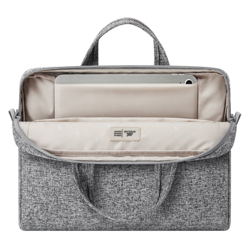 Rivacase 7921 35.6 cm (14") Messenger case Grey