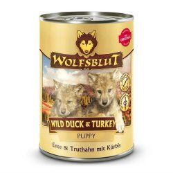 Wolfsblut - Wild duck - puppy - wet food - 395 gr