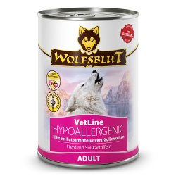 Wolfsblut VetLine Hypoallergenic Cheval Adulte 395 g