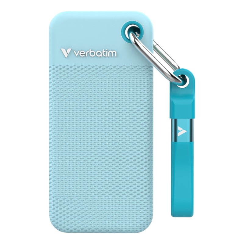 Verbatim Pocket SSD 1 To USB Type-C 3.2 Gen 2 (3.1 Gen 2) Bleu