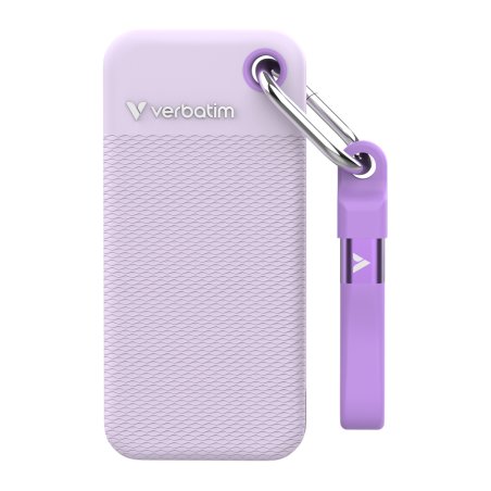 Verbatim Pocket SSD 1 To USB Type-C 3.2 Gen 2 (3.1 Gen 2) Violet
