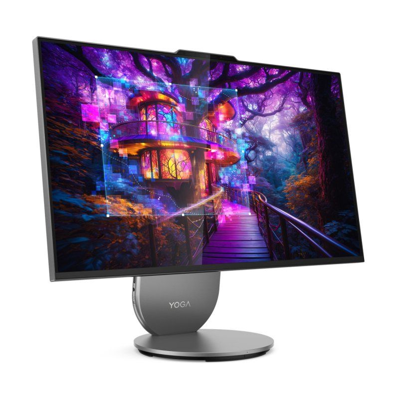STOCKINK5 - Lenovo Yoga AIO 27IAH10 Intel Core Ultra 9 285H 68,6 cm (27") 2560 x 1440 pixels Écran tactile PC All-in-One 32 Go