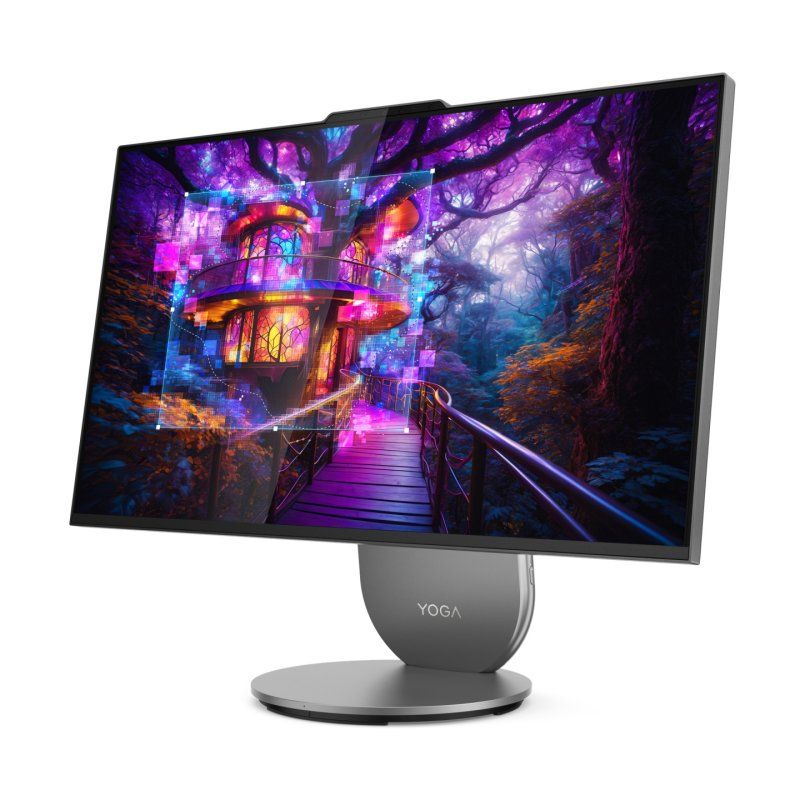 STOCKINK5 - Lenovo Yoga AIO 27IAH10 Intel Core Ultra 9 285H 68,6 cm (27") 2560 x 1440 pixels Écran tactile PC All-in-One 32 Go