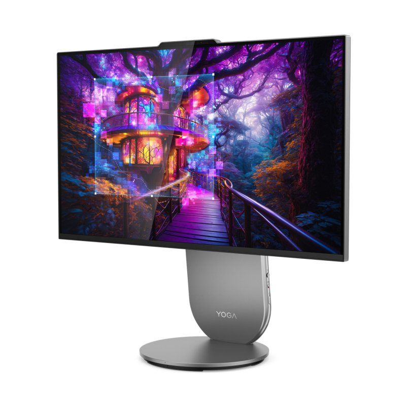 STOCKINK5 - Lenovo Yoga AIO 27IAH10 Intel Core Ultra 9 285H 68,6 cm (27") 2560 x 1440 pixels Écran tactile PC All-in-One 32 Go
