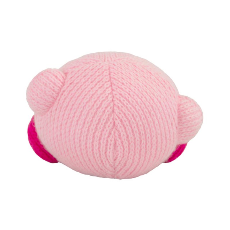 Tomy Nuiguru Knit - Kirby - Waving Kirby - Plush Toy - 6 Inch