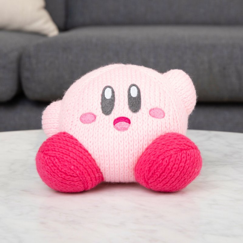Kirby Nuiguru-Knit Plush Figure Kirby Junior
