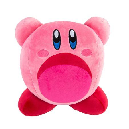 Tomy Club Mocchi-Mocchi Inhaling Kirby Mega Plush Toy, 13 inch