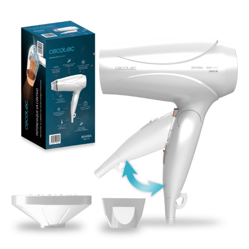 Cecotec 04743 sèche-cheveux 2400 W Blanc