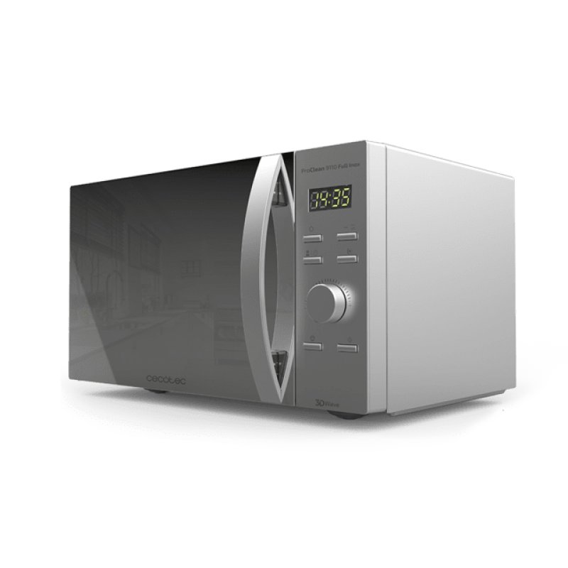 Cecotec 01544 micro-onde Argent Micro-ondes grill Comptoir 30 L 1000 W