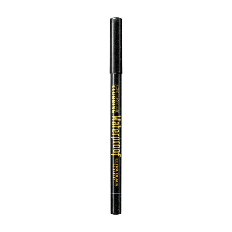 Bourjois Contour Clubbing Waterproof eye pencil 1.2 g Kohl 55 Ultra Black Glitter