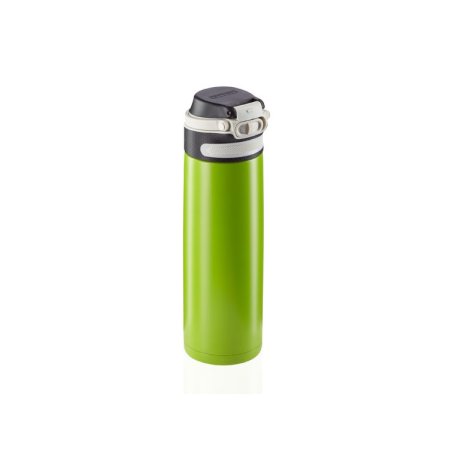 Leifheit 03277 thermos 600 ml Noir, Vert Acier inoxydable
