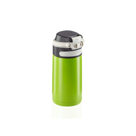 Leifheit 03249 travel mug 350 ml Black Green Stainless steel