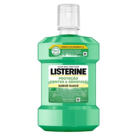 Listerine Protection Teeth & Gums Mild Flavor 1000ml