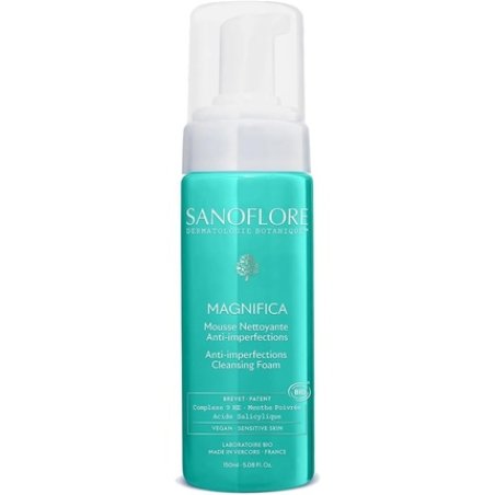 Sanoflore Magnifica Organic Anti-Imperfection Cleansing Foam for Face Skin