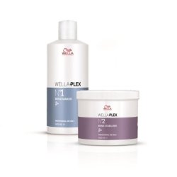 Wella Professionals Wellaplex 20 Salon Kit No1 & 2 500ml Set