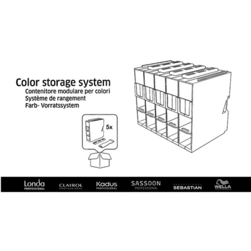 Wella Professionals Shinefinity Storage System P5 Hair Color