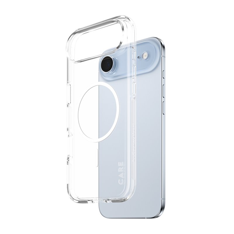 PanzerGlass CARE by Flagship Case Transparent Urban Explorer w. White MagSafe iPhone Air