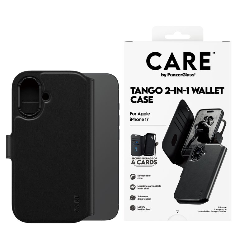 PanzerGlass CARE by Feature Case Tango Two-in-One Walle Case w. MagSafe iPhone 17 coque de protection pour