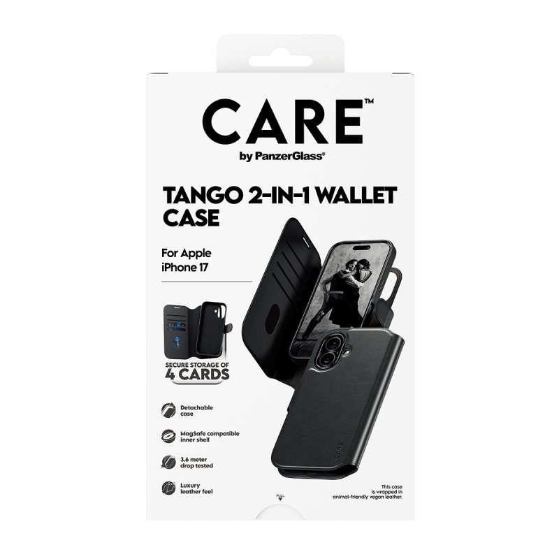 PanzerGlass CARE by Feature Case Tango Two-in-One Walle Case w. MagSafe iPhone 17