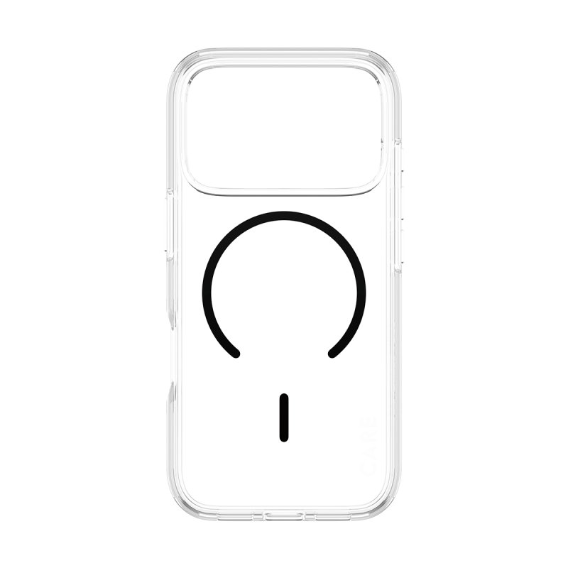 PanzerGlass CARE by Flagship Case Transparent Urban Explorer w. Black MagSafe iPhone 17 Pro coque de protection pour